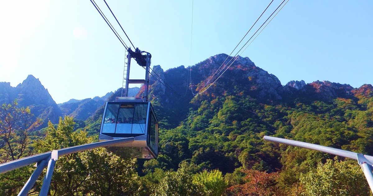 Wisata Gwongeumseong Fortress Menggunakan Cable Car