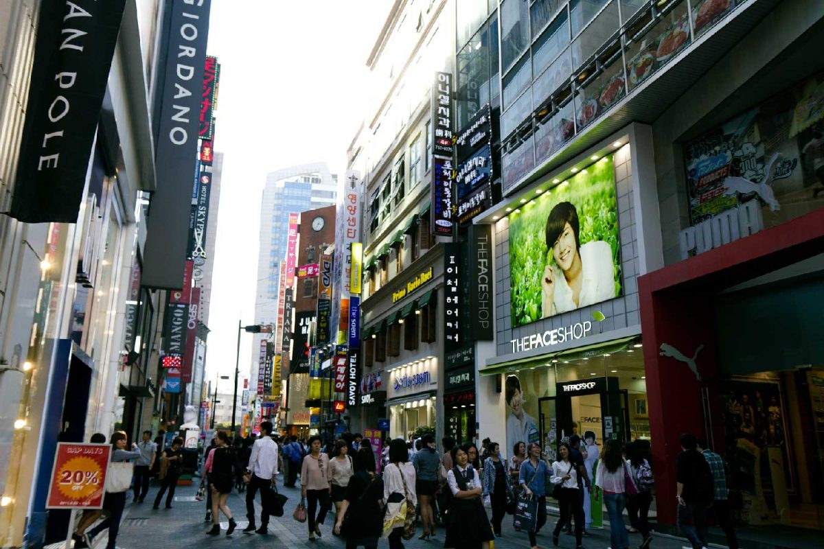 Myeongdong Street Seoul