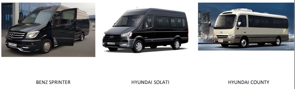Sewa Mobil Van di Korea Selatan Cocok Untuk Group Tour atau Corporate Tour