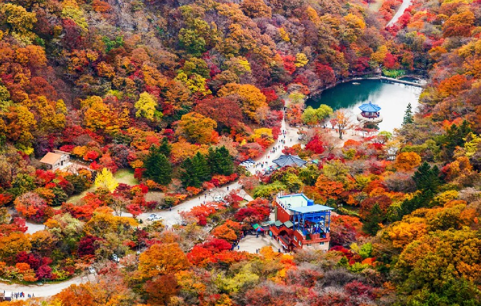 Taman Nasional Naejangsan Korea Selatan, Best View-nya