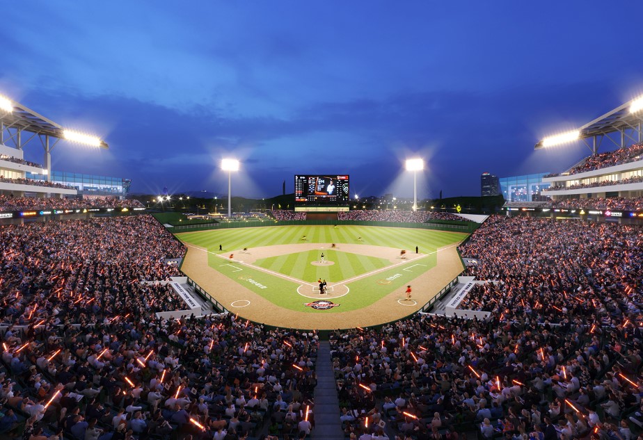 Daejeon Hanwha Life Ballpark Korea Selatan, Foto m.haeahn.com